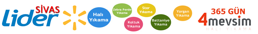 Sivas Lider halı koltuk yıkama